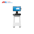 RFID Library Book Self - Service Check - In And Check Out Kiosk Machine 27 Inches Touch Screen With Face Recognition
