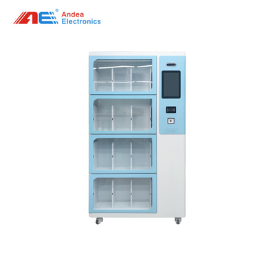 Trường học và văn phòng Nhỏ tự động 24 giờ Giá sách RFID thông minh Tự trợ giúp Tủ sách thông minh